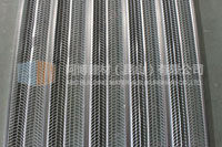 Metal ribbed sheet