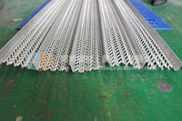 Galvanized high ribbed formwork for road