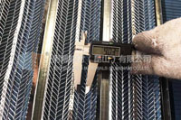 Galvanized rib lath