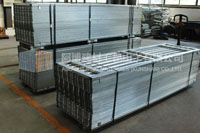 Galvanized expanded metal