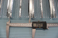 Galvanized steel rib lath